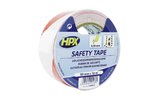 Safety Tape (adhesive) 50mm x 33m white / red