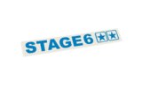 Sticker plotted Stage6 110x33mm blue
