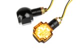 Indicators LED Cross sequential black -