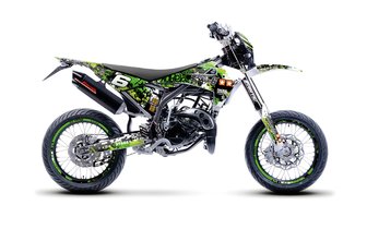 Tarrasarja Fantic XM 50 2017 - 2022 vihreä / musta