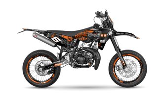 Tarrasarja Sherco SM-R 50 Stage6:n jälkeen 2018 oranssi/musta