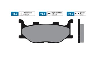 Polini jarrupalat alkuperäiset Yamaha Tmax 500 2004-2007