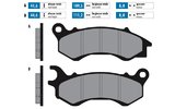 Brake Pads Polini Original Honda PCX 125