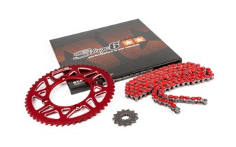 Ketjusarja 13x53 - 420 Stage6 alumiini CNC Red Beta RR