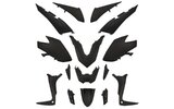 Fairing Kit 15 parts matte black Yamaha Tmax 530 2017 - 2019