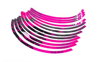 Vannetarrasarja 17" Stage6 pinkki / musta