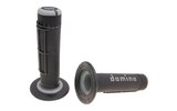 Grips Domino A020 Motocross dual density black / grey