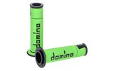 Grips Domino A450 On-Road Racing green / black (open ends)