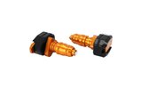 Top Block Crash Pads Avoc Orange KTM Duke 125