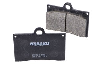 Jarrupalat Naraku orgaaninen Aprilia RS 50 14-16 / RS4 125 / Derbi GPR 50 2T Euro2 / 125 4T Euro3