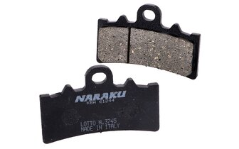 Jarrupalat Naraku Organic (edessä) KTM Duke / RC 125 / 200 / 390