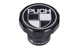 Fuel Cap 66Heroes black with Puch logo Puch Maxi S / N