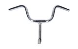 Handlebar with stem chromed Puch Maxi N / X30
