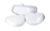Fuel Tank and Side Panel Set white Simson