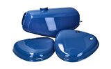 Fuel Tank and Side Panel Set blue Simson