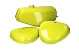 Fuel Tank and Side Panels yellow Simson