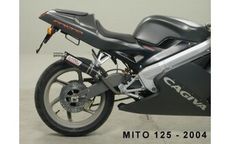 Äänenvaimennin Giannelli Street Carbon Cagiva Mito 125 2T 1999 - 2004