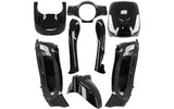 Fairing Kit 8 pcs. black shiny Sym Fiddle 2
