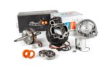 Cylinder + Crankshaft Motoforce Racing 80cc cast iron AM6