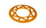Rear Sprocket 53T - 420 Stage6 alu CNC yellow Rieju MRT