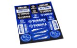Sticker Sheet Yamaha Racing blue