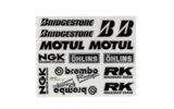 Sticker Sheet Sponsor Brembo etc. 193x240mm