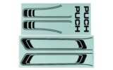 Sticker Puch Maxi (x6) PVC black