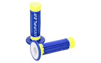 Kahvat Doppler Grip 3D sininen / valkoinen / neonkeltainen