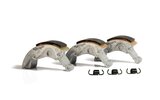 Clutch Shoes Malossi Piaggio Ciao w. CVT and 93mm bell