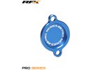 Oil Filter Cover RFX Pro blue Husqvarna 250 450