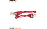 Lever Set RFX Race folding forged red KX 65 / 85