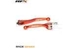 Lever Set RFX Race folding orange KTM SX / EXC 2014 - 2016