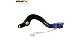 Brake Pedal RFX Pro folding black / blue Yamaha YZF / WRF 450