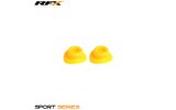 Valve Stem Seals RFX Sport yellow x2