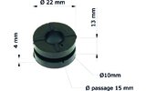 Buffer / Silentbloc Tourmax Honda CR 80 / 85