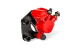 Front Brake Caliper red GY6 / Chinese scooters 2T + 4T