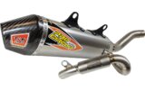 Full Exhaust KTM SX-F 450 / Husqvarna FC 450 Pro Circuit Ti-6 Pro titanium / carbon 2023