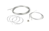 Cable Set complete chrome Peugeot 103 / MBK 51