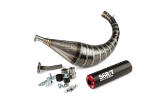 Pakoputkisto Stage6 R/T 70 - 80cc musta/punainen AM6