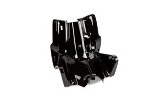 Legshield STR8 Yamaha Aerox vuoteen 2013 asti musta