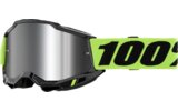 MX Goggles 100% Accuri 2 neon yellow silver mirror