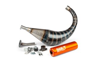 Pakoputkisto Stage6 R/T 70 - 80cc oranssi Derbi