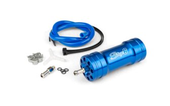 Boost-pullo Stage6 sininen kiinnityssarjalla
