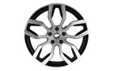 Pulley aluminium 11 teeth black moped