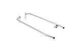 Protective Bars for engine housing Peugeot 103 chrome (x2)
