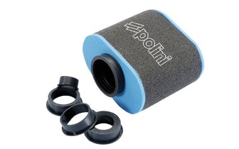 Ilmansuodatin Polini Evolution soikea 28-55mm musta/sininen