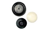 Fuel Cap Solex Steel Tank black
