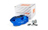 Brake Caliper 4-piston MotoForce Racing blue