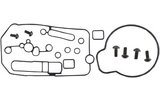 Gasket Set carburetor Moose Racing Keihin FCR WRF / EXC