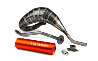 Pakoputkisto Stage6 80 - 90 Derbi oranssi